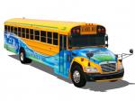 Blue Bird Vision Propane School Bus 2011 года